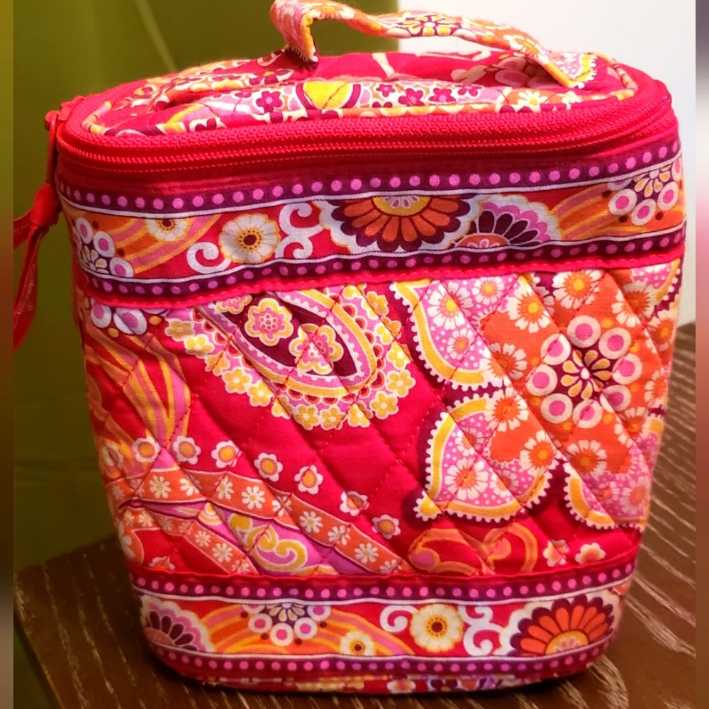 Vera Bradley Cool Keeper Raspberry Fizz Retired insulated lunch tote